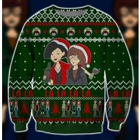 Daria Symbol 3d Christmas Ugly Sweater