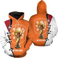 Netherlands Flag National Soccer Team, Netherlands World Cup 2022 3d Hoodie — Sweats à capuche pour hommes