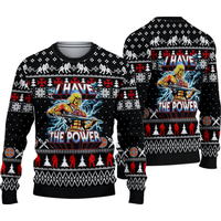 He Man Symbol 3d Christmas Ugly Sweater