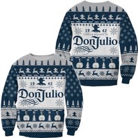 3d Don Julio Tequila Reservade 1942 Ugly Sweater Christmas