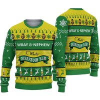 3d Wray And Nephew Christmas All Over Print Sweater