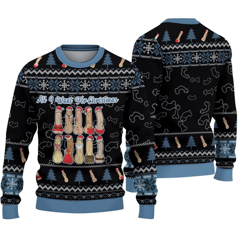 All I Want For Christmas Ugly Sweater — Chandails pour hommes