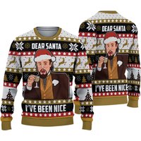 Leonardo Dicaprio Ugly Christmas Sweater