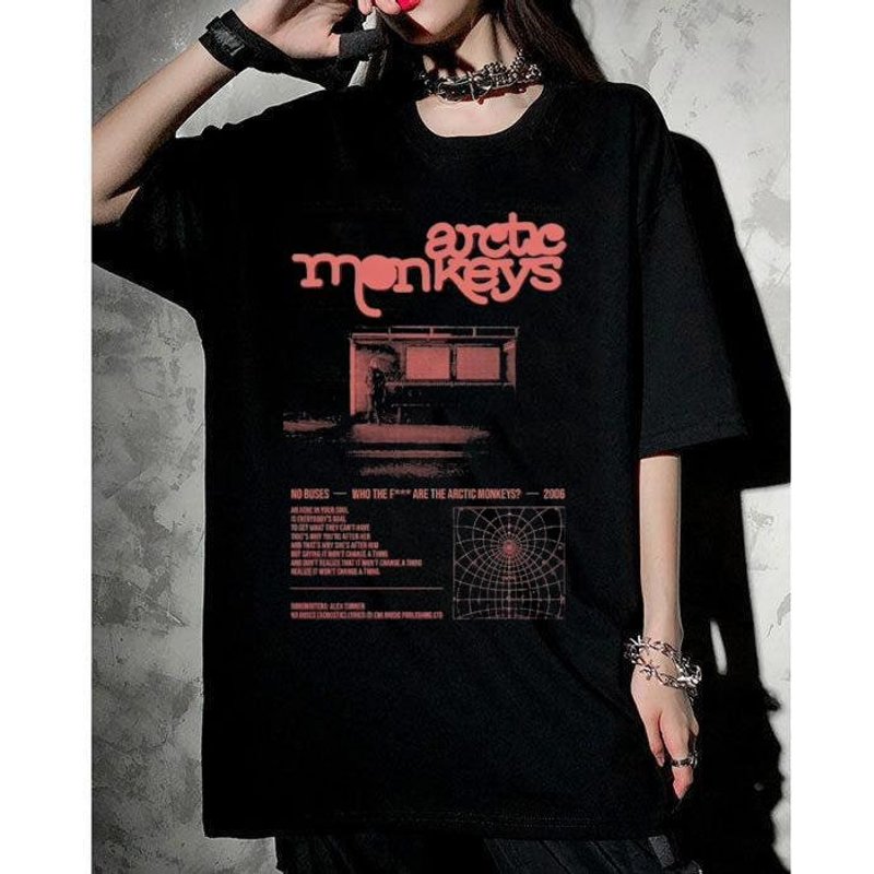 Arctic Monkeys Poster Shirt, Arctic Monkeys 2022 Tour Shirt — Mens T Shirts