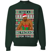 I Have A Big Package Christmas Ugly Christmas Sweater