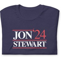 Jon Stewart 2024 T-shirt | Jon Stewart For President — T-shirts pour hommes