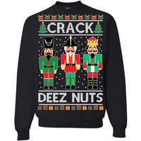 Crack Deez Nuts Ugly Christmas Sweater