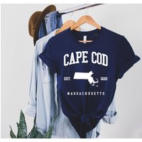 Cape Cod Shirt,cape Cod Beach, Massachusetts Tshirt