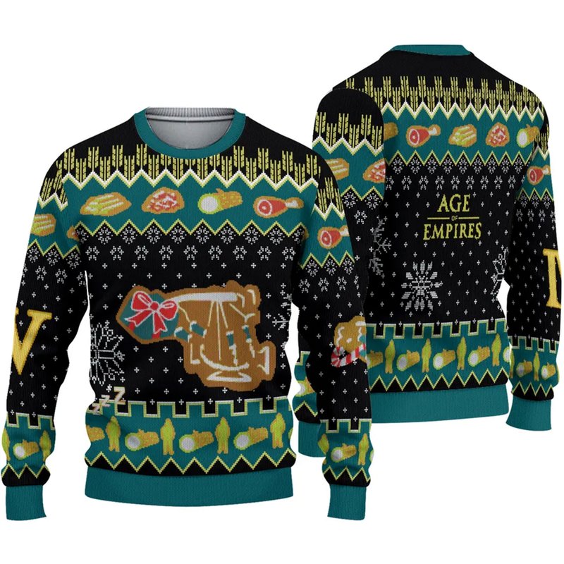 Age Of Empires Holiday Ugly Sweater — Chandails pour hommes