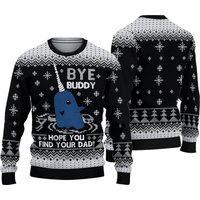 Bye Buddy Christmas Holiday 3d Sweater