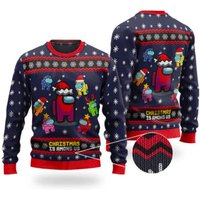 Christmas Is Among Us Ugly Christmas Sweater