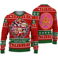 Sailors Moon Ugly Christmas Ugly Sweater