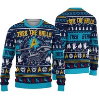 Star Treks Trek The Halls Ugly Christmas Ugly Sweater