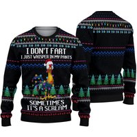 Hei Hei Moanas Ugly Knitted Christmas Sweatshirt