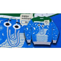 Christmas Clippy Ugly 3d Sweater