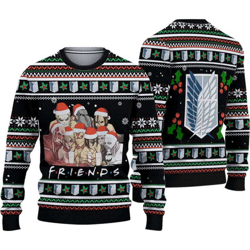 Christmas Nine Titans Fans Love Ugly Sweater — Chandails pour hommes