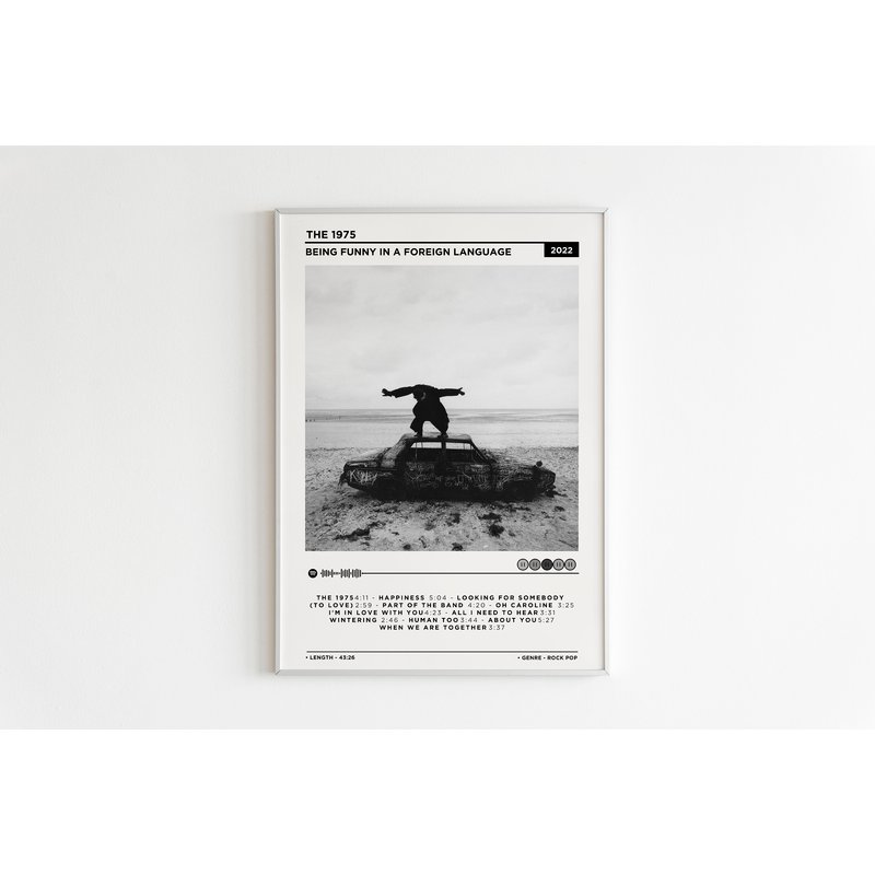 The 1975 - Being Funny In A Foreign Language Poster / The 1975 Poster — Posters & Prints