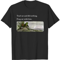 Frog And Toad Shirt, Meme Cottagecore Aesthetic