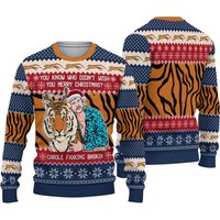You Know Who Didn't Wish You Ugly Christmas Knitted Sweater
