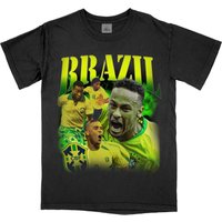 Brazil Vintage Bootleg Style Tee Shirt
