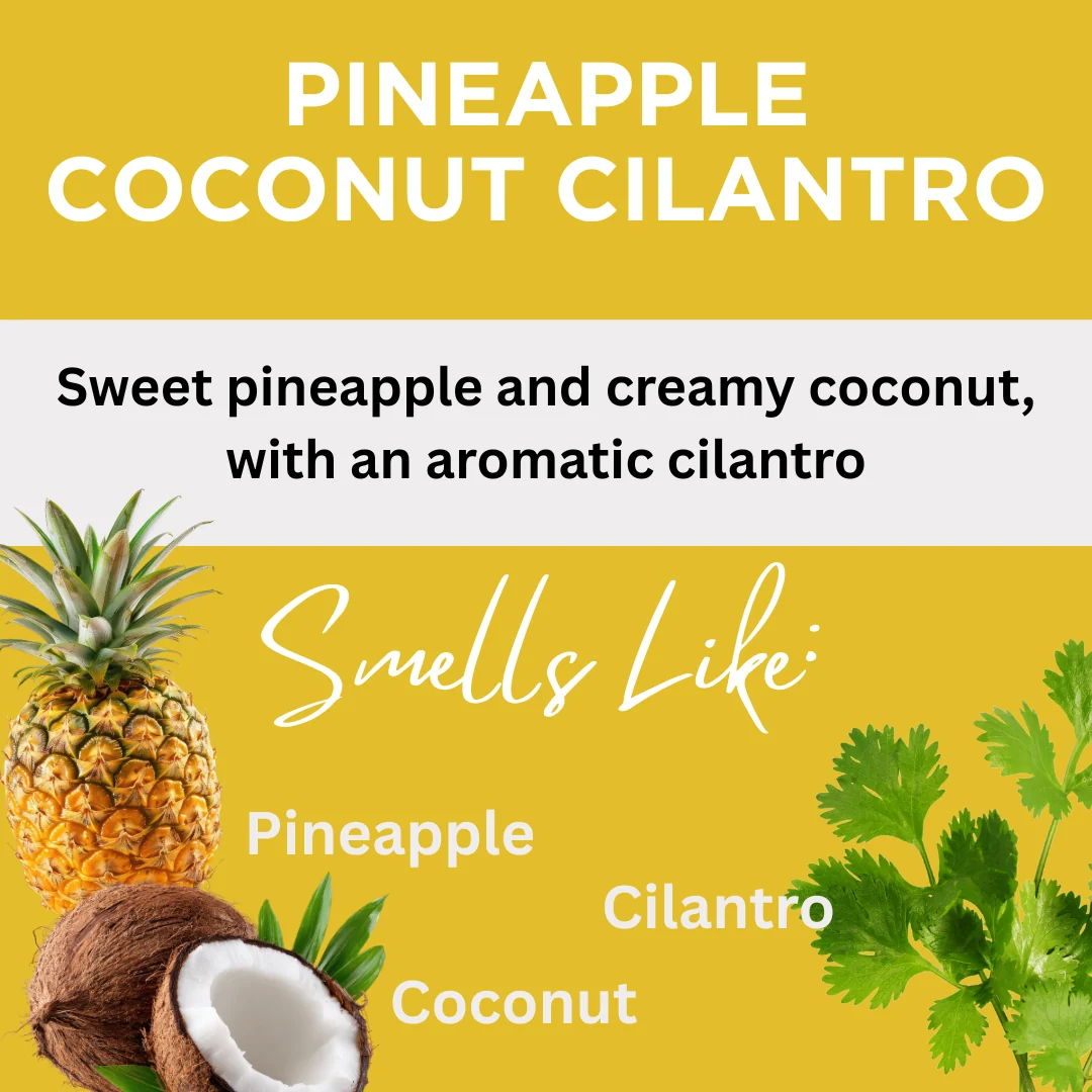 Pineapple Coconut Cilantro Scented Body Balm — Appareils de soins de la peau