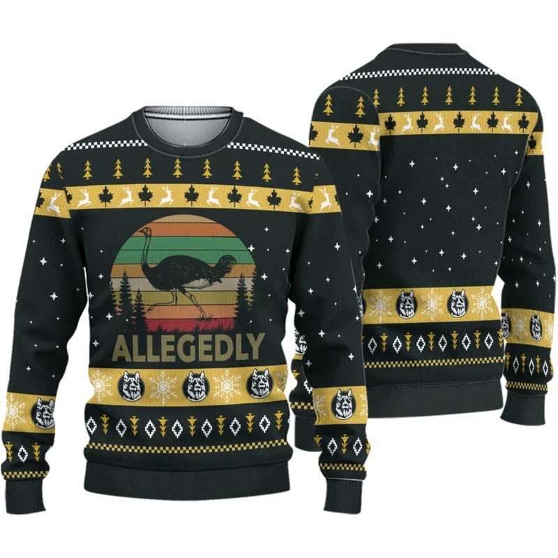 Letterkenny Allegedly Ugly Knitted Christmas Sweater — Chandails pour hommes