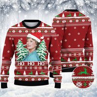 The Golden Girls Blanche Ho Ho Ho Christmas Sweater — Mens Sweaters