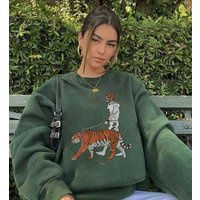 Vintage Cat Walk Joe Burrow Sweatshirt Cincinnati