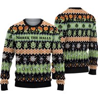 Shrek The Halls Ugly Christmas Sweater