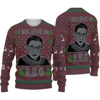 Believe Rgb Christmas Sweater