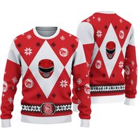 Power Rangers Ugly Christmas Ugly Sweater