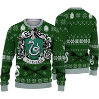 Slytherins Ugly Christmas Ugly Sweater