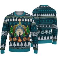 My Neighbor Totoros Ugly Christmas Ugly Sweater