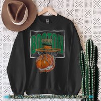 90s Boston Basketball Team Crewneck Sweatshirt Vintage Graphic Unisex