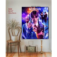 Wednesday Season 1 Poster — Affiches et impressions
