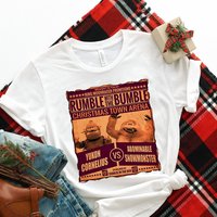 Classic Christmas Movie Shirt, Rudolph Yukon Cornelius Vs The Bumble, Rudolph The Red Nosed Reindeer