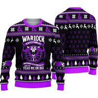 Dnd Classes Warlock Ugly Sweater Christmas