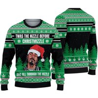Snoop Dogg Ugly Christmas Sweater