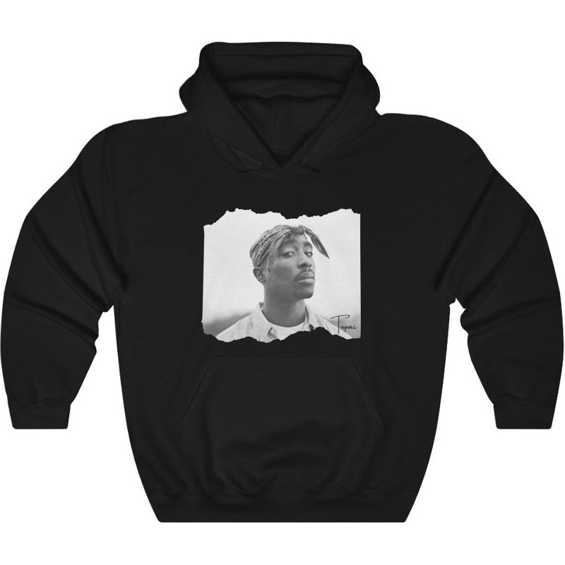 Tupac Unisex Hooded Sweatshirt — Sweats à capuche pour hommes