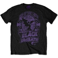 Black Sabbath Adult T-shirt - Lord Of This World - Official Licensed Design - Worldwide Shipping