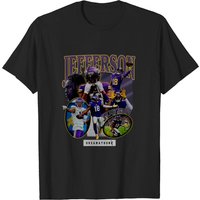 Justin Jefferson Dreams Shirt, Vintage Justin Jefferson T-shirt — T-shirts pour hommes