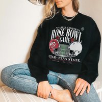 2022 Penn State N-ittany L-ions Vs Utah 2023 Rose Bowl Matchup Old School Sweatshirt