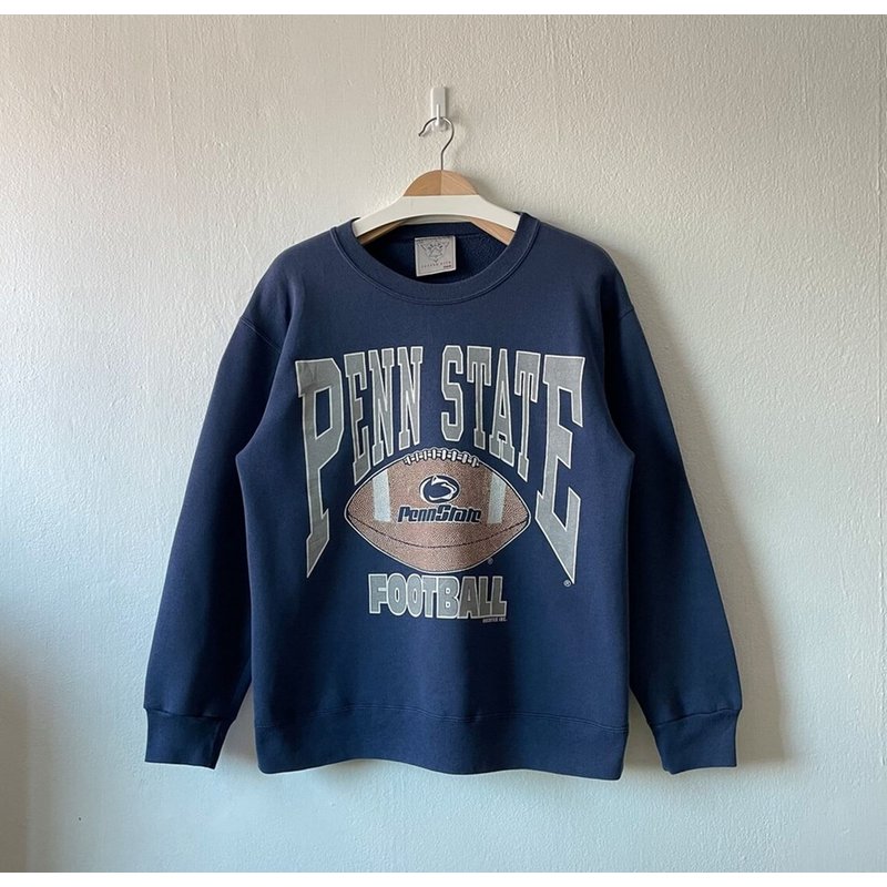 Vintage 90s Penn State University Football Crewneck Sweatshirt