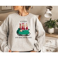 Get In Losers Sweatshirt, Christmas Mean Girls Sweatshirt