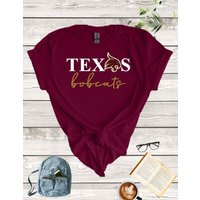 Texas State Bobcats T-shirt - Txst Fan Apparel — T-shirts pour hommes