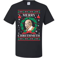 Ugly Christmas Sweater Mike Tyson Ugly Christmas Sweater T-shirts — T-shirts pour hommes