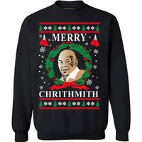 Ugly Christmas Sweater Mike Tyson Christmas Sweater Merry Chrithmith