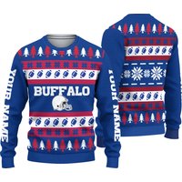 Christmas Gift, Personalized Buffalo Christmas Sweater