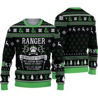 Dnd Classes Ranger Ugly 3d Sweater