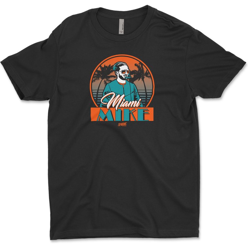 Miami Mike T-shirt For Miami Football Fans (sm-5xl) — T-shirts pour hommes